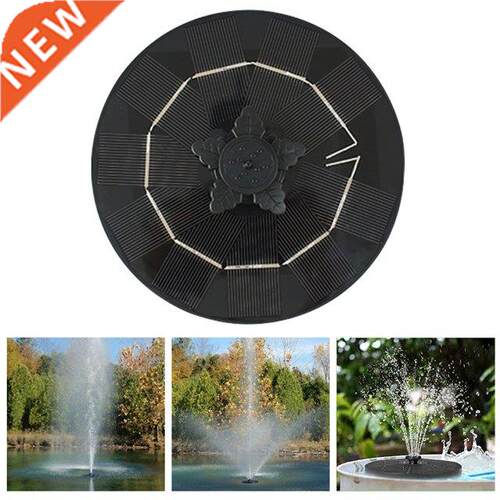 Solar Water Fountain Pool justable 3 Gear Rotating Fountai