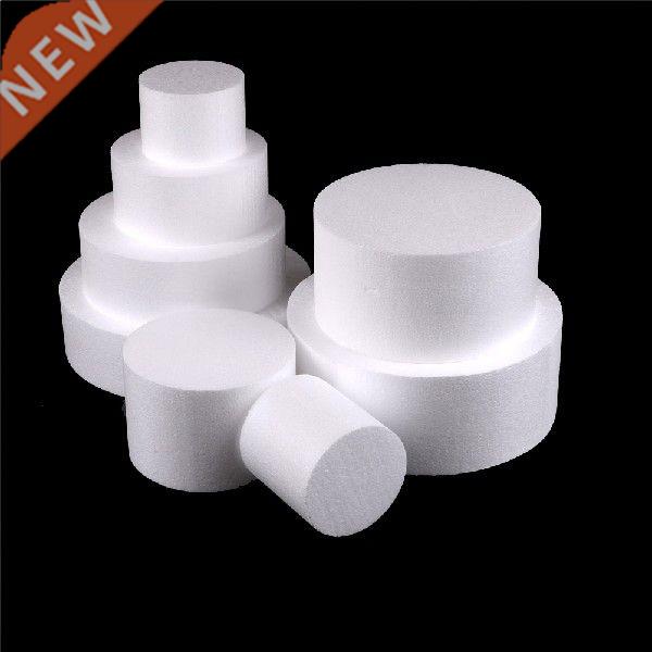New Arrival 4/6/8/10 inch Round Styrofoam Foam Cake Dummy