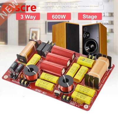 1PCS 3 Way 600W Professional Speaker Frequency Divider Stage