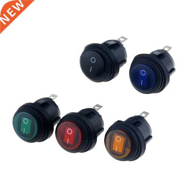 1PCS 6A/250V Round KCD1-2P 3Pin ON/OFF SPST Rocker Switch Wa