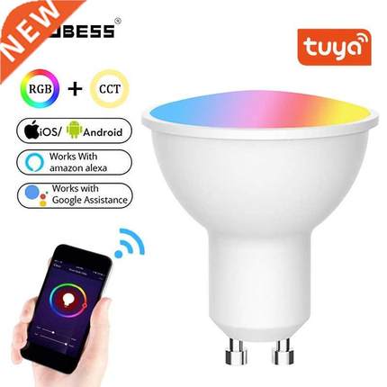 9W Smart Wifi Gu10 Light Bulb Gu10 Dimmable LED Lamp APP