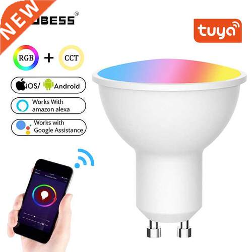 9W Smart Wifi Gu10 Light Bulb Gu10 Dimmable LED Lamp APP