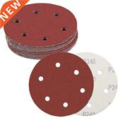 Sanding Discs and Drywall Loo Hook Sander 6Hole 30Pcs 9Inch