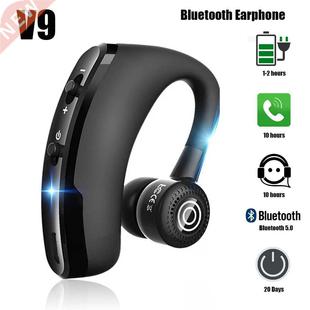 Headphone V9 Bluetooth-compatible Earphone Hands-free Wirele