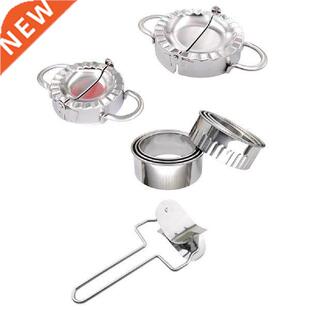 1-5pcs Dumpling Maker Stainless Steel Dough Press Pie
