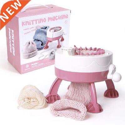 Practical Wool Knitting Machine with Row Counter Rotating