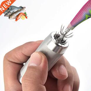 1pc Stainless Steel Squid Hook Corrector Needle Recover