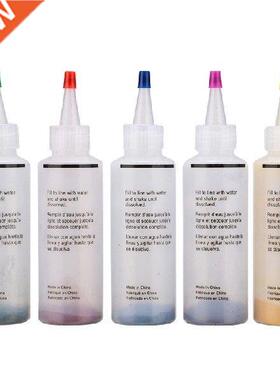 5 Bottles 22.6g 0.79oz Tie e + 20pcs Rubber Band + 4 Pair