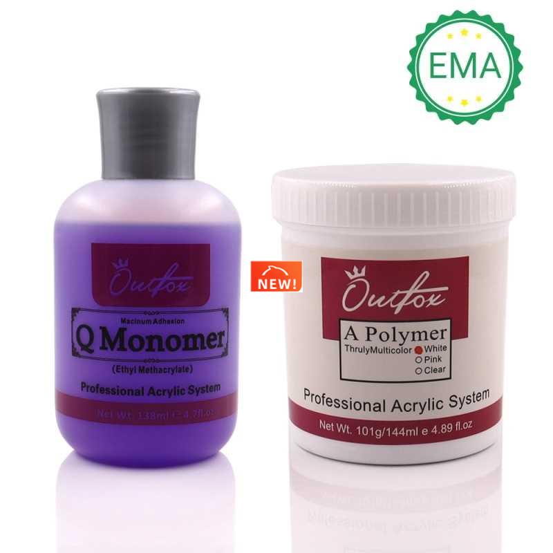 138ml Monomer Acrylic Nail Powder Liquid Clear Color Acrylic