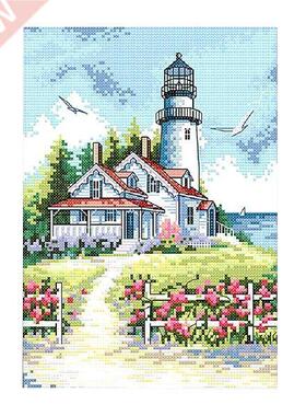 Stamped Cross Stitch Kits Patterns Embroidery Needlepoint