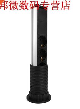 POP Socket Intrekbe Tafel Socket 3 Plug 2 USB Chger Outl