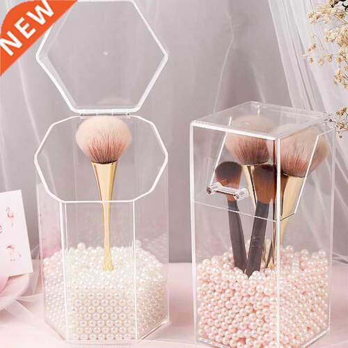 Transpent Makeup Organizer Acrylic Makeup Brush Holder Cos