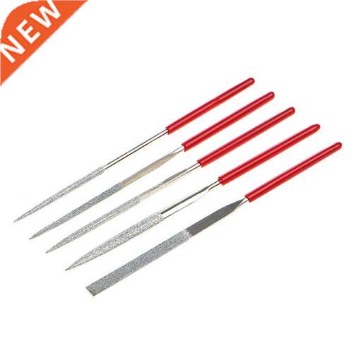 New 5Pcs Needle Files Kit Carving Jewelry Diamond Glass Ston