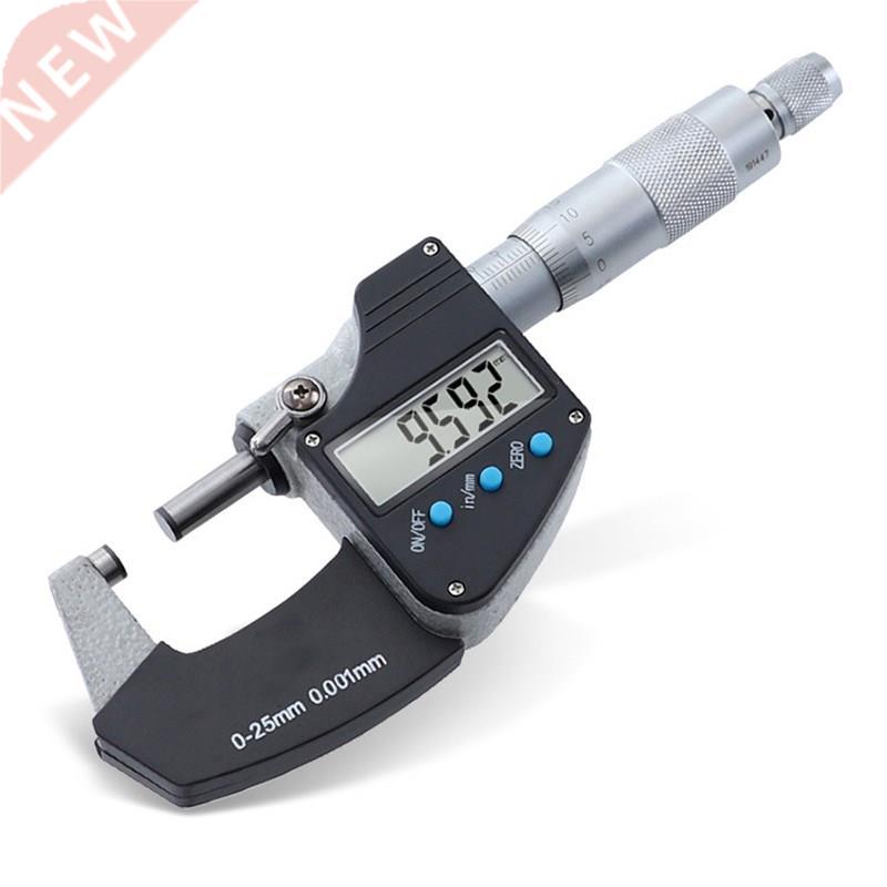 0 25mm Electronic Digital Display Outer Diameter Micrometer