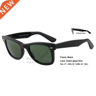 Vintage Square Style Sunglasses BLA Acetate Big Angle Inclin