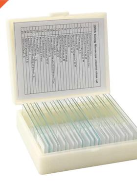 25PCS/Set Biological Glass Portable Microscope Slides