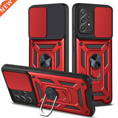 Armor ring Bracket Push Phone Case For Xiaomi Redmi Note 9A