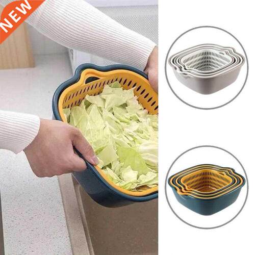 Sturdy 6Pcs/Set Practical Dishwashing Basket Plastic