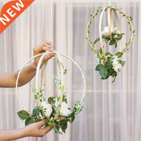 1PC Wedding accessories Bamboo Circle DIY Decoration