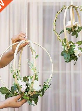 1PC Wedding accessories Bamboo Circle DIY Decoration