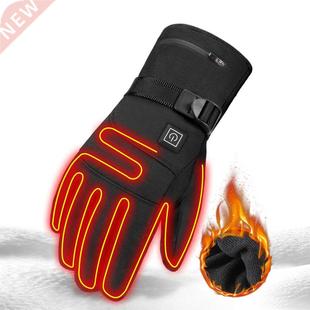 Windproof Motorcycle Electric Heated Gloves Touch Screen