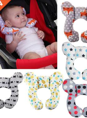 Protective Travel Car Seat Head And Neck Pillow Soft Neck Su