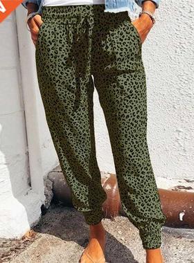 S-2XL Plus Size Casual Women Trousers 2020 Summer Ankle-Leng