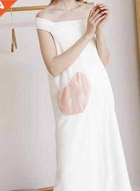 Wearable Bath Towel Superfine Fiber Towels Soft and Absorben