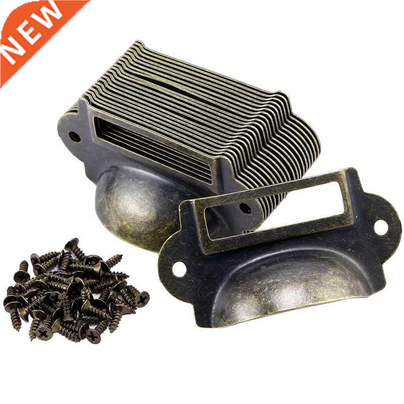 20PCS File Name Card File Cabinet Handles Label Holder