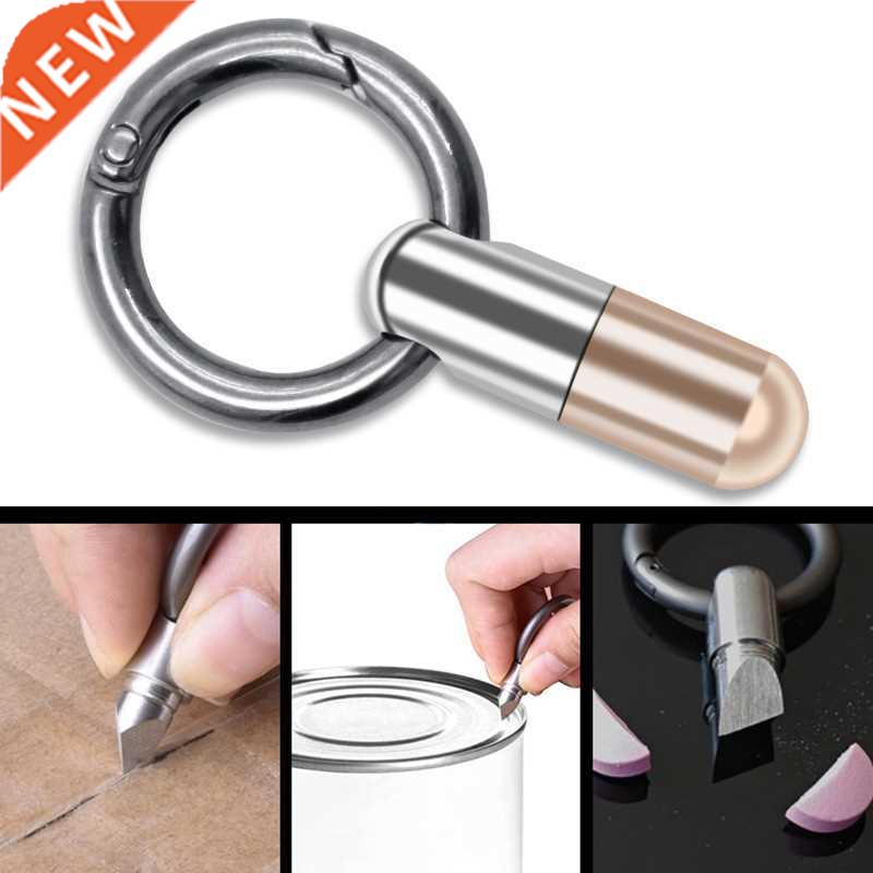 Sharp capsule knife Key Ring Steel Micro Cutter Unboxing
