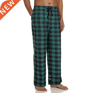 Men Plad Loose Sport Plad Pajama Pants Trousers Cargo Pant