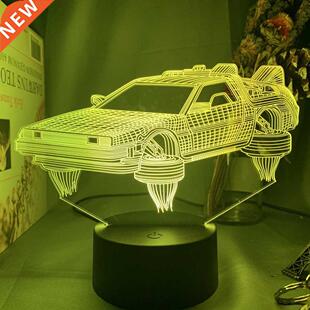 Science Fiction Car Led Night Light for Kids Bedroom Decor U