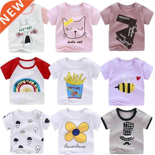 0-6Y Baby Boy Summer Clothes Newborn Kids T Shirts for Girls
