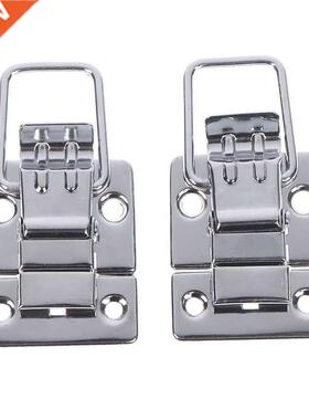 2Pcs Stainless Steel Chrome Toggle Latch For Chest Box Case