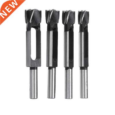 4 Pcs/Set Tenon Dowel Plug Cutter Maker Tapered Snug Plug Cu