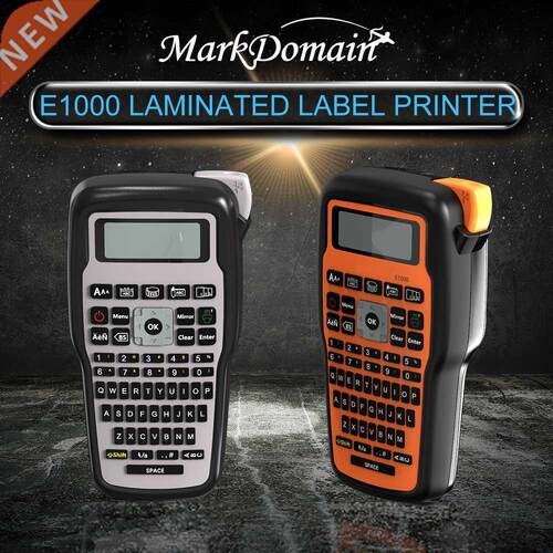 Portable Label Printer E1000 PRO Industrial Label Maker Prin