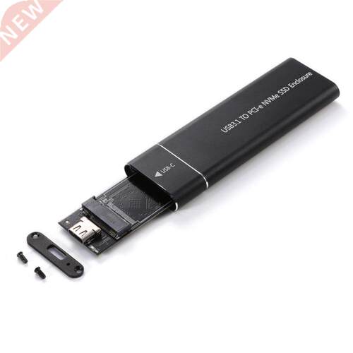 USB 3.1 to M.2 NVME PCIe SSD Enclosure, NVME M-Key to Type C