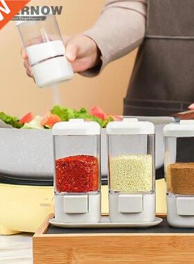 Salt Control Bottle Press Quantitative Seasoning BBQ Limit