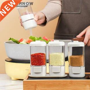 Salt Control Bottle Press Quantitative Seasoning BBQ Limit