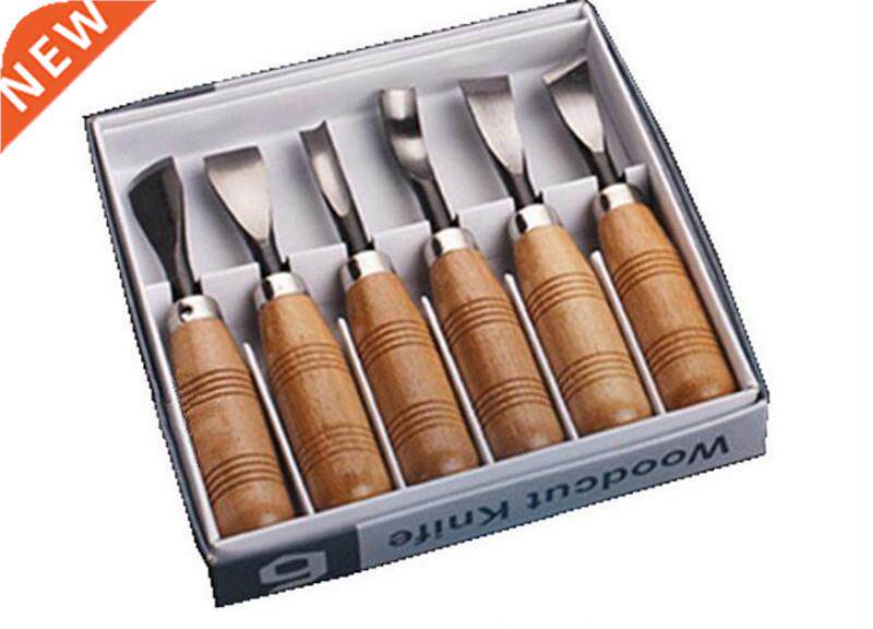 Wood Carving Wood Cut Knife Tool Set 6pcs/set Woodpecker DI