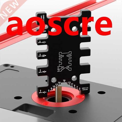 2 In1 Woodworking Measuring Ruler Mortise and Tenon Router
