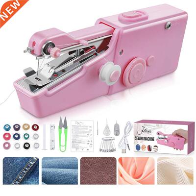 Portable Manual Sewing Machine Mini Electric Stitch Househol