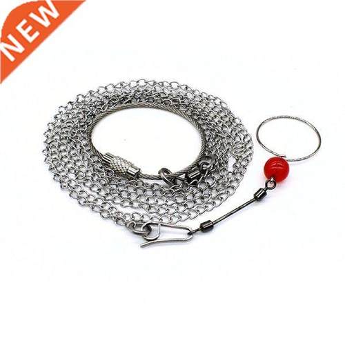 1M Parrot Bird Flying Training Leash Rope Stainless Steel