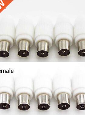 10pcs 75-5 Free Welding RF Television Male Female Plug 9.5 T