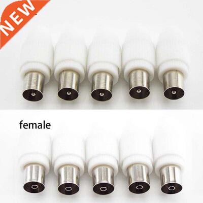 10pcs 75-5 Free Welding RF Television Male Female Plug 9.5 T