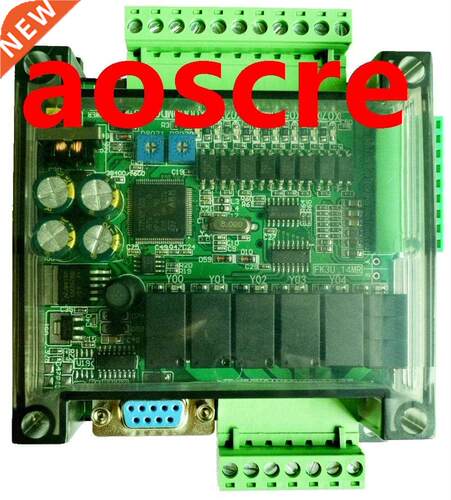 FX1N FX2N FX3U 14MR 6AD 2DA PLC RS232 RS485 Modbus RTU 24VDC