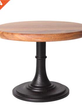 Cake Plate Stand Wooden Plate High Feet Plate Wedding