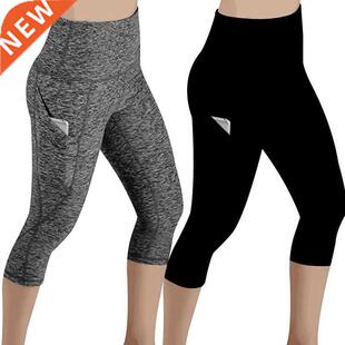 Slm Tght Sportswear Women Workout Out Pocket Leggngs Ftn