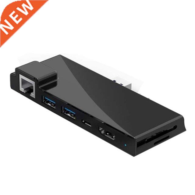 Surface Pro 7 Dock Hub, 7-In-2 Surface Pro 2019 Adapter With