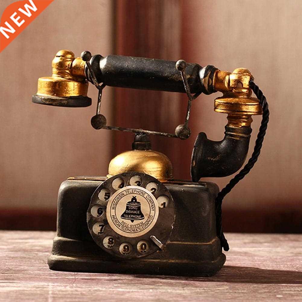 Vintage Resin Telephone Model Miniature Craft Photography